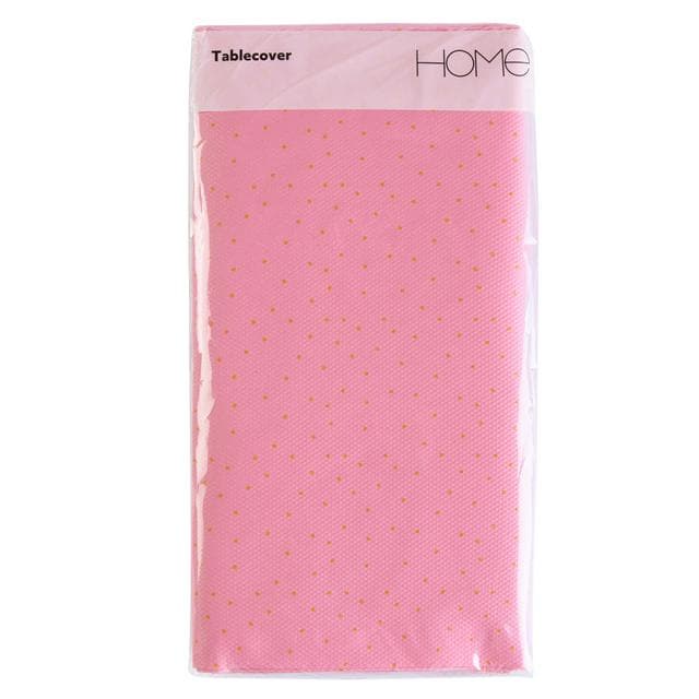 Sainsbury's Home Polka Dot Paper Tablecover - 120x180cm - Pink - gallery image 1