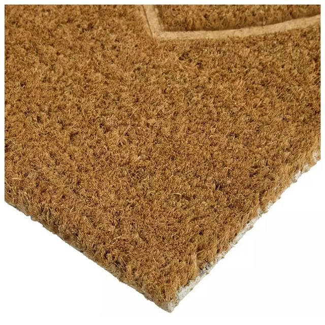 Sainsbury's Home Hearts Debossed Coir Doormat - 40x60cm - gallery image 5