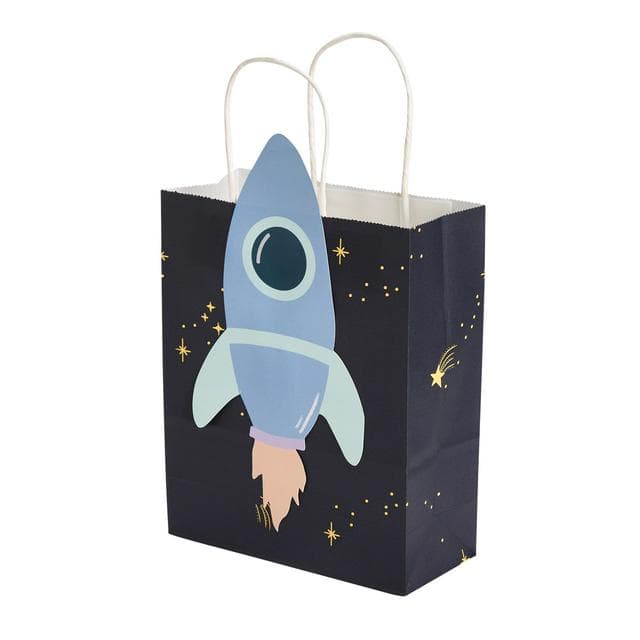Sainsbury's Home Pack of 10 Space Rocket Themed Party Gift Bags - gallery image 1