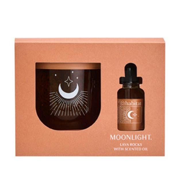 Habitat Scented Lava/Crystal Rocks with Oil Moonlight - Amber Moon - gallery image 1