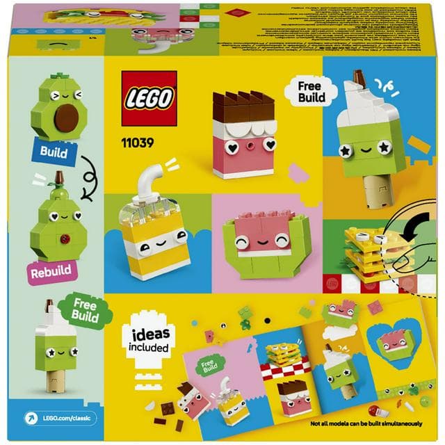 Lego Classic Creative Food Friends Toy Playset 11039 - gallery image 5