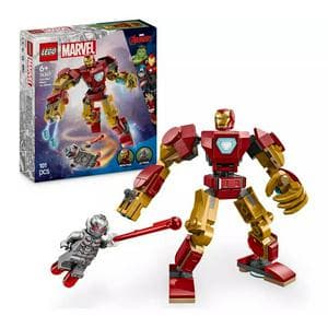 LEGO Marvel Iron Man Mech vs. Ultron Building Toy Set 76307