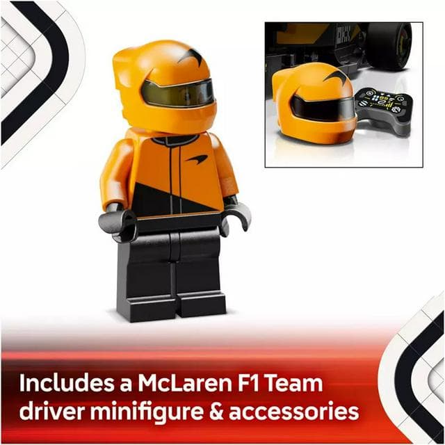 LEGO Speed Champions McLaren F1 Team MCL38 Race Car 77251 - gallery image 4