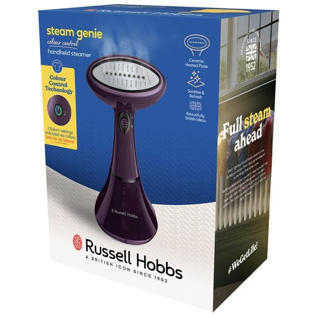 Russell Hobbs Colour Control Handheld Garment Steamer 27410 - gallery image 5
