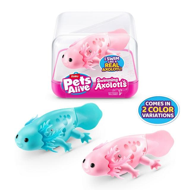 Zuru Pets Alive Swimming Axolotls - gallery image 1