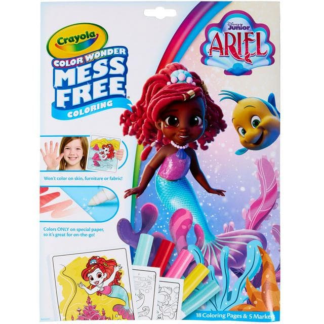 Crayola Ariel Colour Wonder Colouring Set - gallery image 1