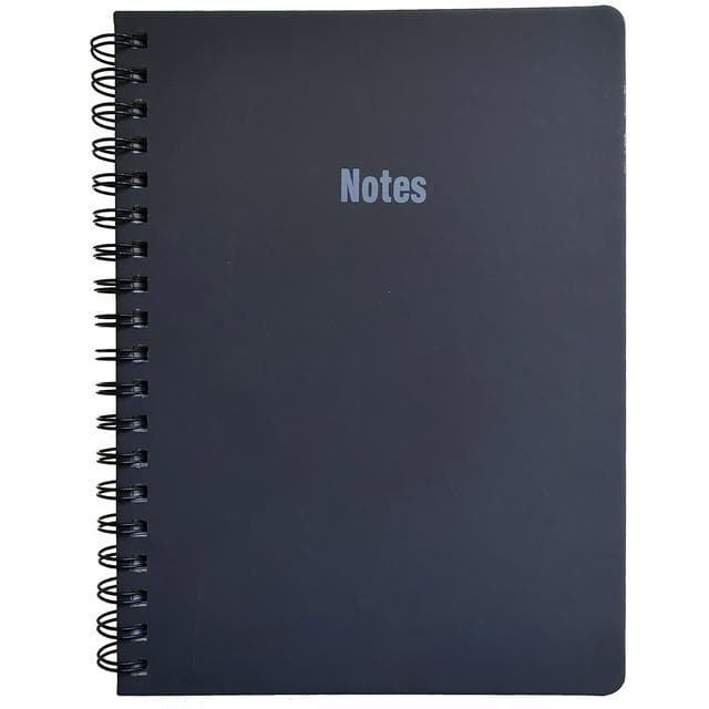 Sainsbury's Home B5 Wiro Notebook - Black - gallery image 1