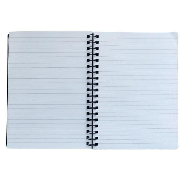 Sainsbury's Home B5 Wiro Notebook - Black - gallery image 3