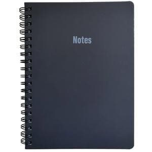 Sainsbury's Home B5 Wiro Notebook - Black