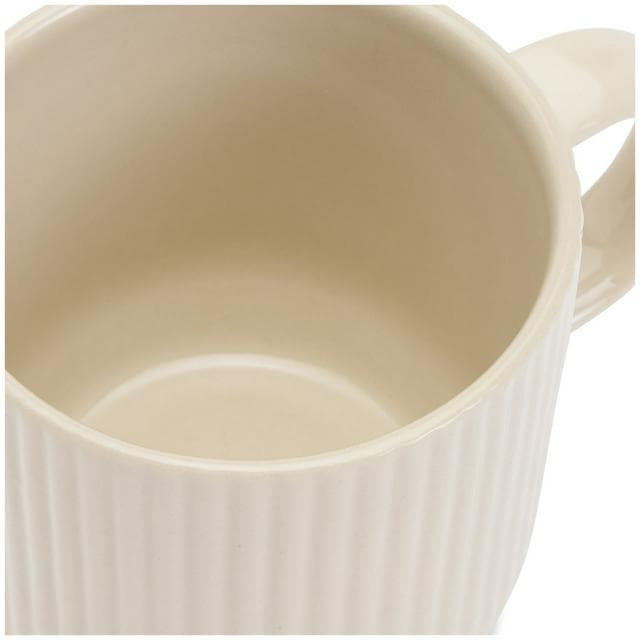 Sainsbury's Home Ribbed Mug - Cream - gallery image 4