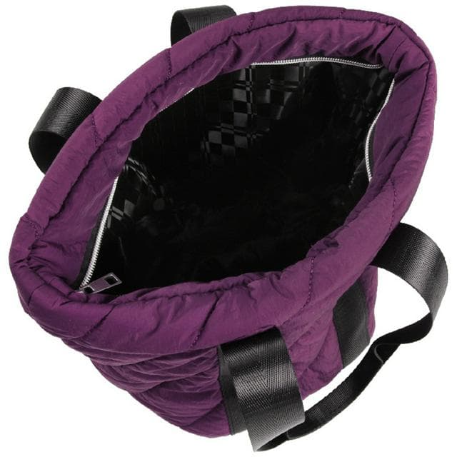 Sainsbury's Home Burgundy Padded Recycled Nylon Lunch Bag - gallery image 5