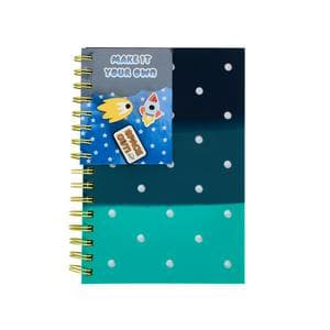 Sainsbury's Home A5 Space Charm Notebook