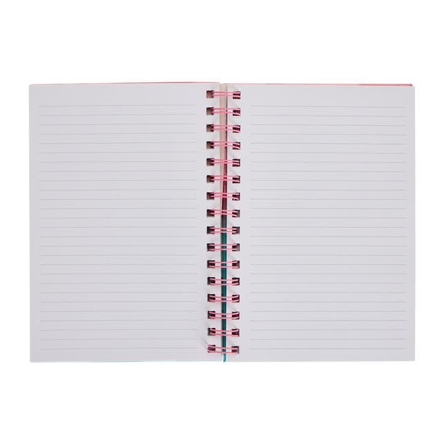 Sainsbury's Home A5 Pink Charm Notebook - gallery image 3