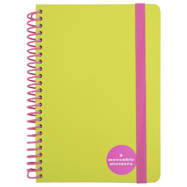 Sainsbury's Home Bold A5 Project Book - Yellow - gallery image 1
