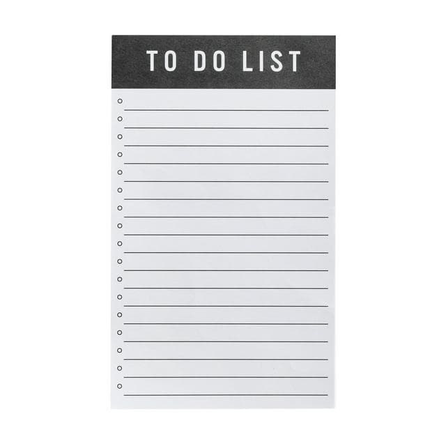Sainsbury's Home Black To Do List - gallery image 1