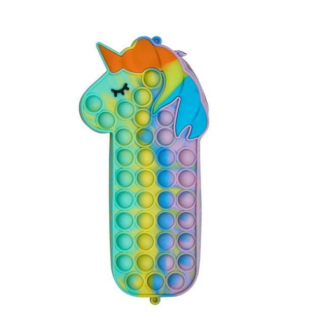 Sainsbury's Home Unicorn Popper Pencil Case - gallery image 1