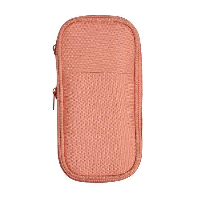Sainsbury's Home Essentials Pink Compartment Pencil Case - gallery image 1