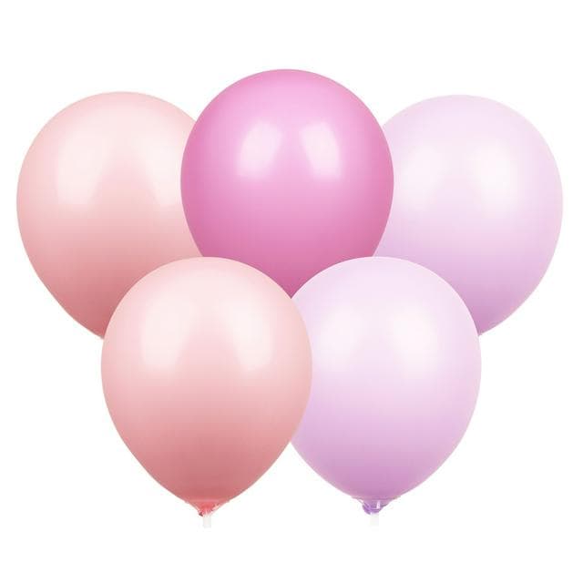 Sainsbury's Home Pack of 10 Pink 10" Balloons - gallery image 1