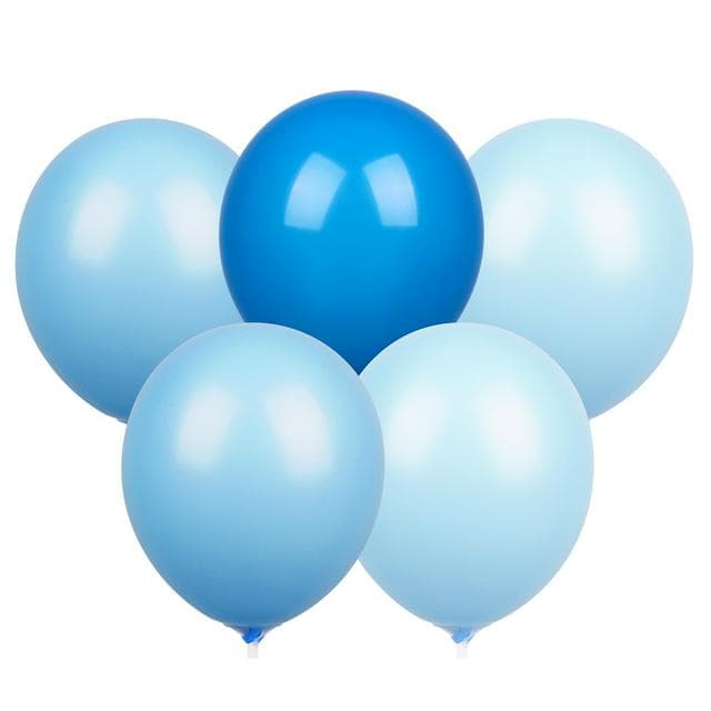 Sainsbury's Home Pack of 10 Blue 10" Balloons - gallery image 1