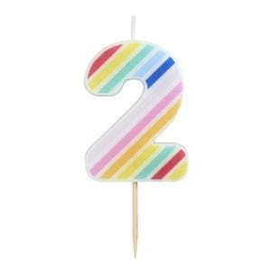 Sainsbury's Home Printed Number Candle Age 2