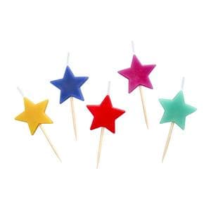 Sainsbury's Home Pack of 5 Bright Star Candles