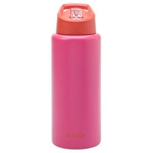 Smash Pink/Red Stainless Steel Sipper - 1L
