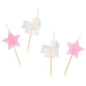 Sainsbury's Home Pack of 4 Unicorn Icon Candles
