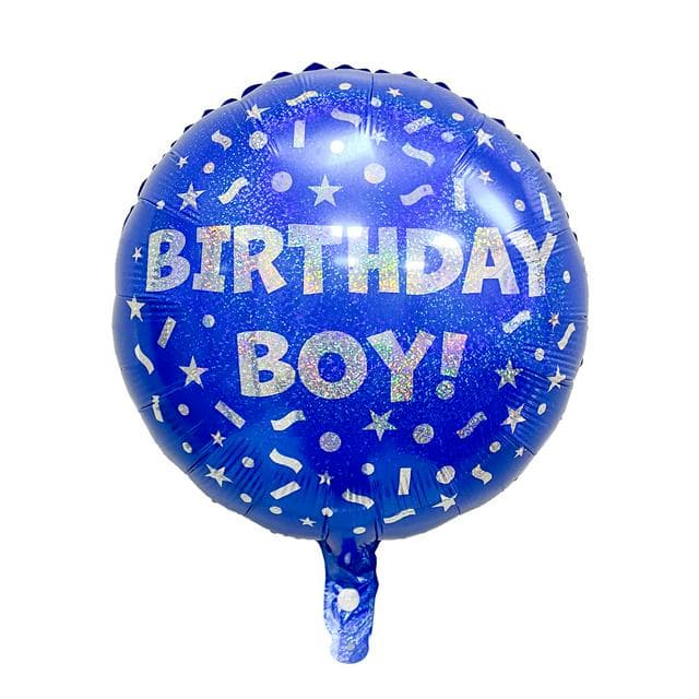 Sainsbury's Home Birthday Boy Foil 18" Balloon - gallery image 1