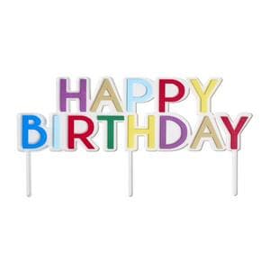 Sainsbury's Home Celebrate Metallic Acrylic Cake Topper