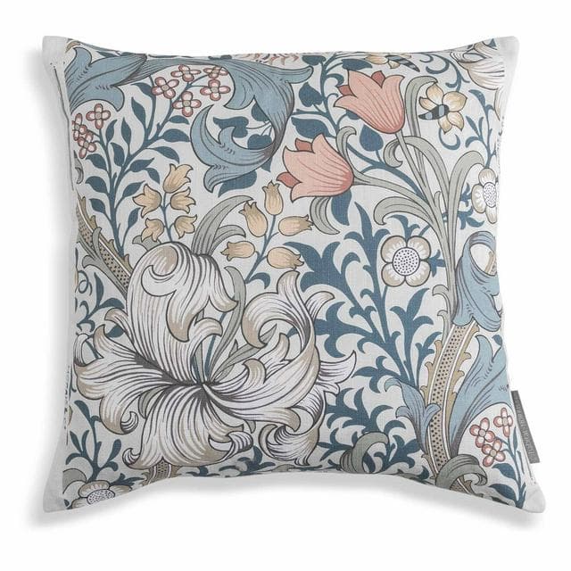 Habitat x Morris & Co. Golden Lily Cushion - 50x50 - gallery image 3