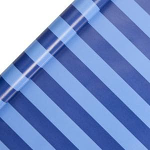 Sainsbury's Home 3m Blue Stripe Roll Wrap
