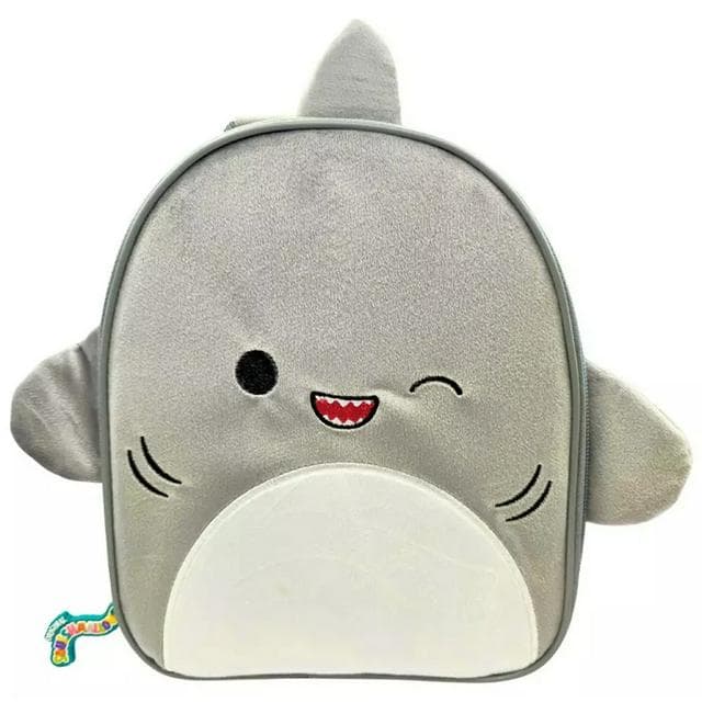 Hox Squishmallows Gordon The Shark Furry Lunch Bag - gallery image 1