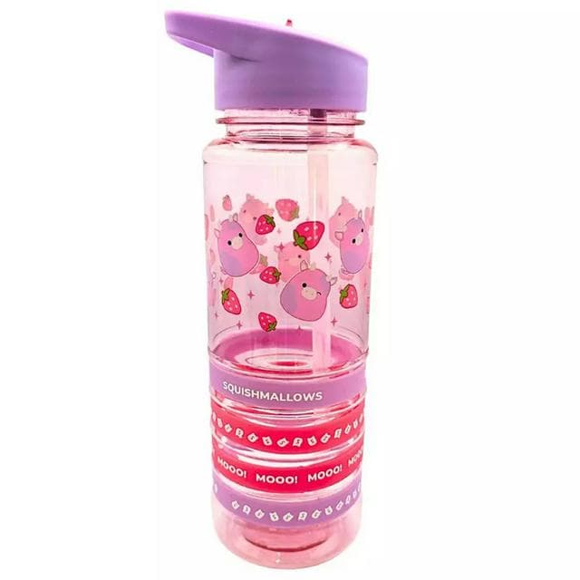 Hox Squishmallows Patty The Cow Sipper Water Bottle - 580ml - gallery image 1