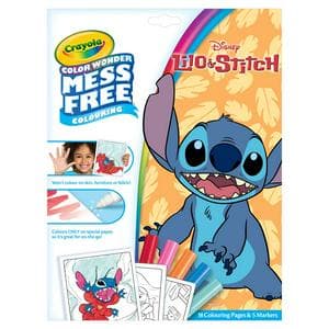 Crayola Disney Lilo & Stitch Color Wonder Mess Free Coloring Book