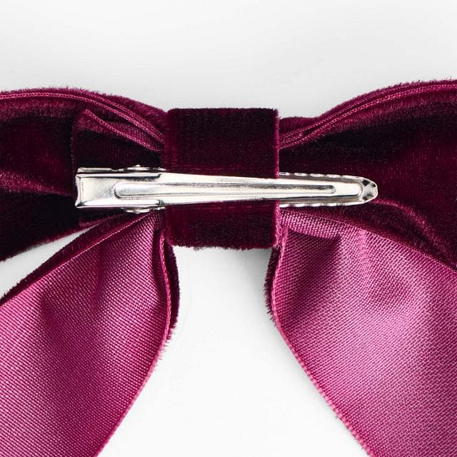 Sainsbury's Home Pack of 6 Bows - Burgundy - gallery image 4