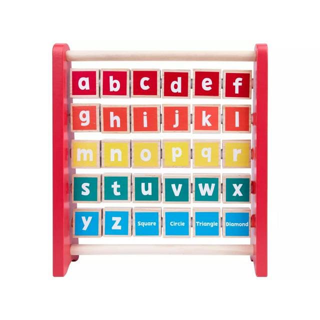 Chad Valley Wooden Alphabet Abacus - gallery image 3