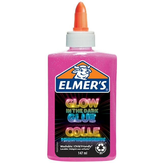 Elmer's Pink Glow-in-the-Dark Liquid Glue - gallery image 1