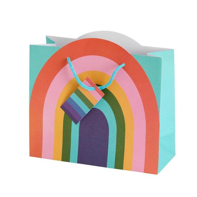 Sainsbury's Home Rainbow Die Cut Medium Bag - gallery image 1