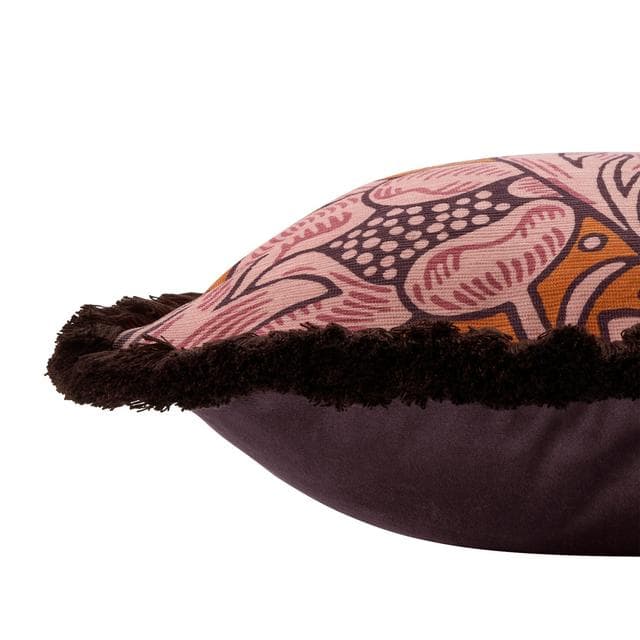 Habitat x Morris & Co. Batchelors Fringe Cushion - 43x43cm - gallery image 4