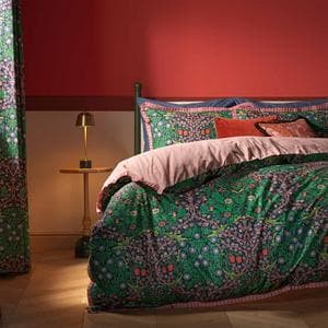 Habitat x Morris & Co. Cotton Blackthorn Bedding Set - Superking