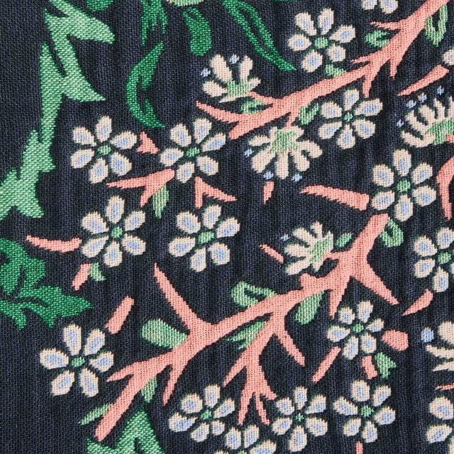 Habitat x Morris & Co. Blackthorn Throw - Green - 125x150cm - gallery image 4