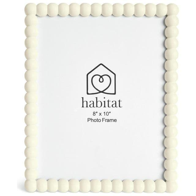Habitat Bobble Picture Frame - White - 8x10 - gallery image 1
