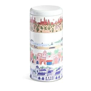 Habitat Destinations Stacking Tin Candle