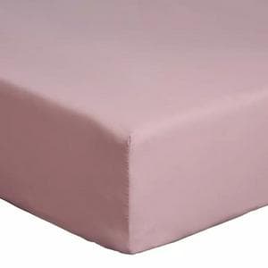 Habitat Cotton Rich 180 TC Pink Fitted Sheet