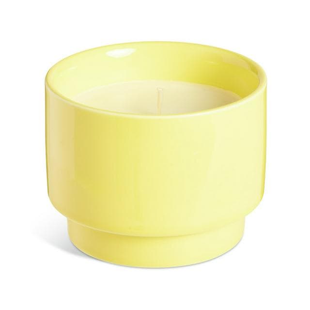 Habitat  Amalfi Ceramic Candle - Yellow - gallery image 2