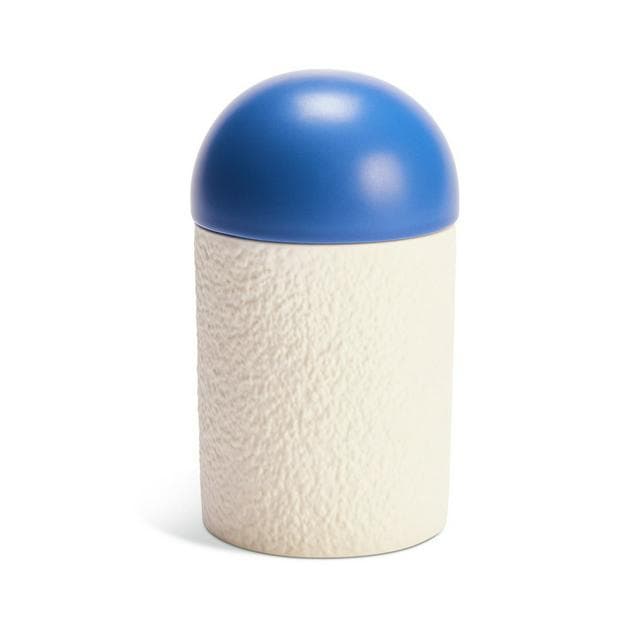 Habitat Santorini Ceramic Candle with Dome Lid - gallery image 1