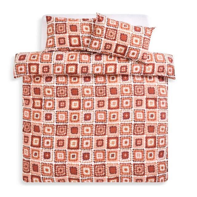 Habitat Autumnal Crochet Print Bedding Set - gallery image 2