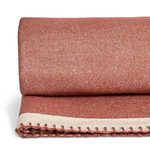 Habitat Autumn Blanket Stitch Throw - 125x150 - gallery image 4