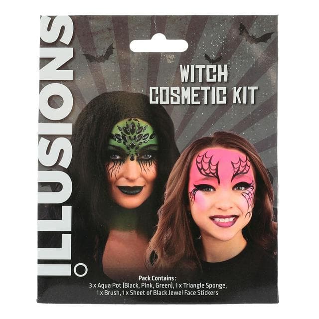 Illusions Good Witch/Bad Witch Makeup Set - gallery image 1