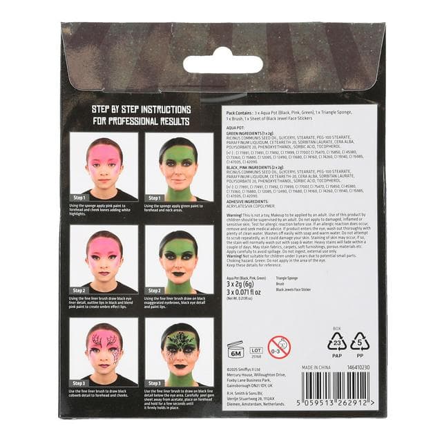 Illusions Good Witch/Bad Witch Makeup Set - gallery image 2